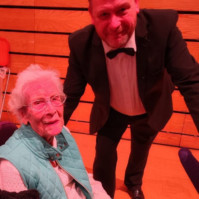 Humberston House Resident Joy’s Wish Comes True with Grimethorpe Brass Band Experience