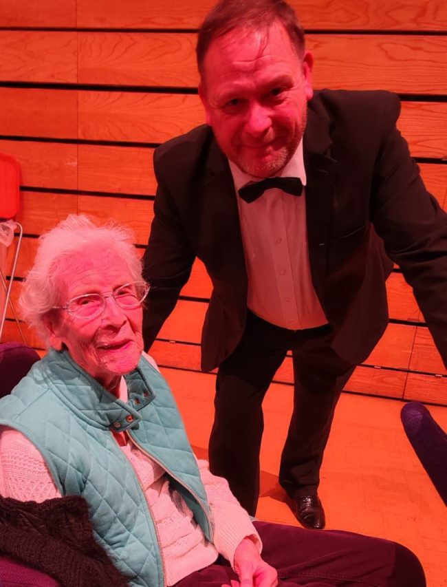 Humberston House Resident Joy’s Wish Comes True with Grimethorpe Brass Band Experience