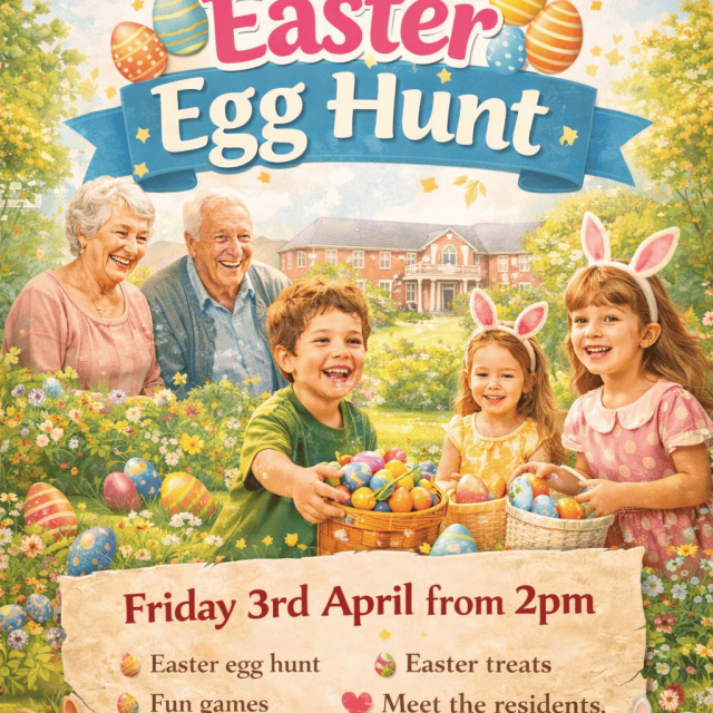 Join Us for an Easter Egg Hunt at Trent Bridge Care Home