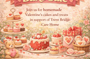 Valentine’s Day Bake Sale at Trent Bridge Care Home