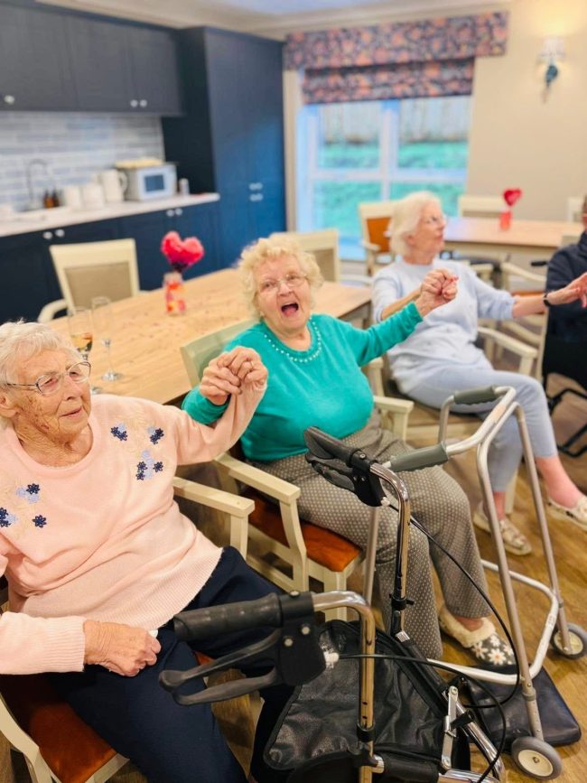 Valentine’s Day Joy at Gateford Lodge Care Home: Live Music, Afternoon Tea and Heartfelt Celebrations