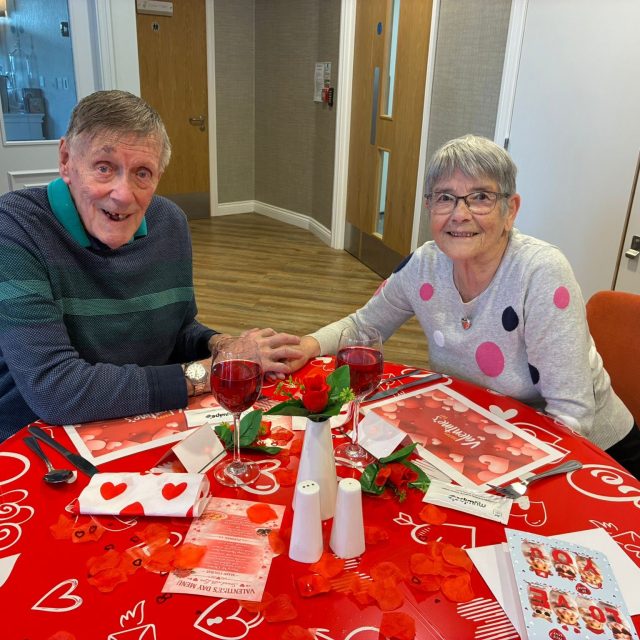 Love and Connection Celebrated at Trent Bridge Care Home with Special Valentine’s Lunch