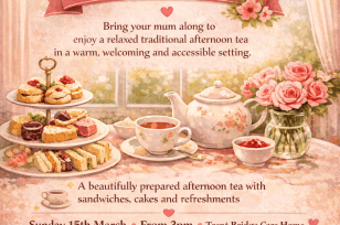 Join Us for Mother’s Day Afternoon Tea at Trent Bridge Care Home