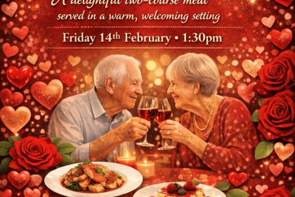 Join Us for Valentine’s Day Lunch at Trent Bridge Care Home