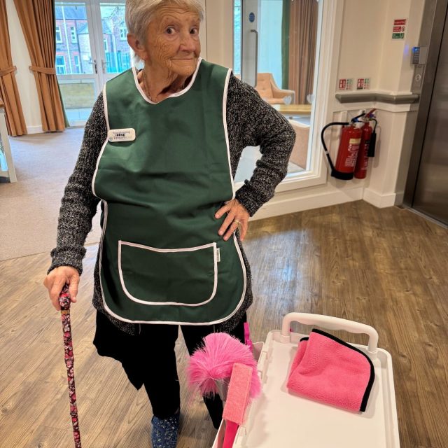 Small Tasks, Big Impact: Irene Shines in Her New Role at York Manor Care Home