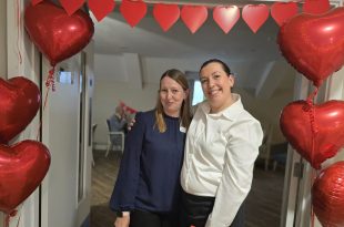 Valentines Day Celebrations at Lindley Park Care Home in Huddersfield
