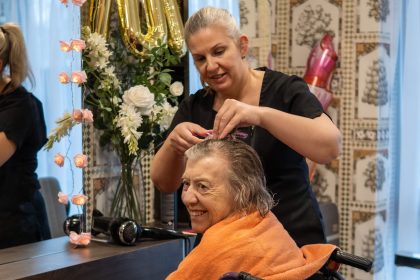 Mothers Day Makeover at Trent Bridge Care Home