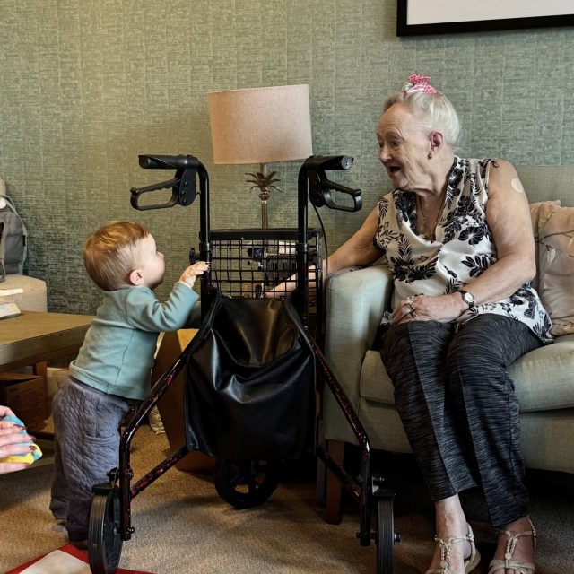 Beeston Rise Care Home Welcomes Special Visit from Local Playgroup