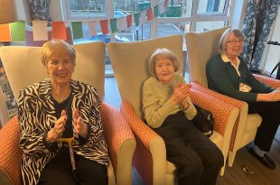 Craig Carlisle Brings the House Down at Bingley Park Care Home St Patrick’s Event