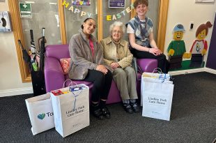 Heartfelt Easter Egg Donation from Lindley Park Care Home Brings Smiles to Hospice