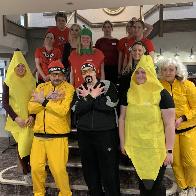 Riverside Playgroup Brings Joy to Meadows Park Care Home Red Nose Day Event
