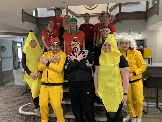 Riverside Playgroup Brings Joy to Meadows Park Care Home Red Nose Day Event