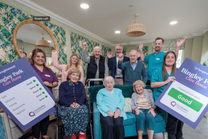 Bingley Park Care Home Celebrates ‘Good’ CQC Rating in First Inspection
