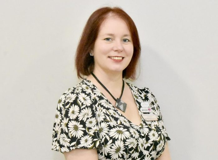 Gemma Woodcock, Home Manager at Holbeach Meadows Care Home, smiling in a professional portrait after being named Care Home Registered Manager of the Year.