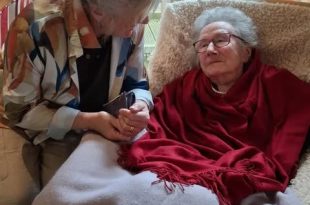 Audrey Celebrates Her 101st Birthday at Sandpiper Care Home