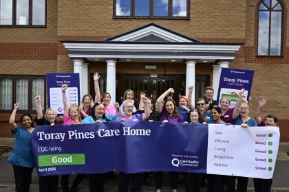 What a Good CQC Rating Means for Residents and Families at Toray Pines Care Home