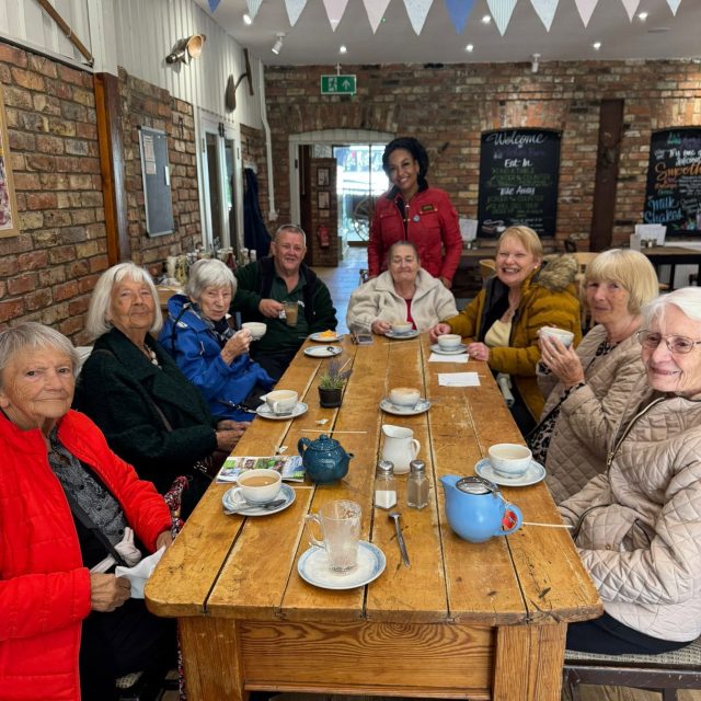 Residents visit Yorkshire Museum of Farming