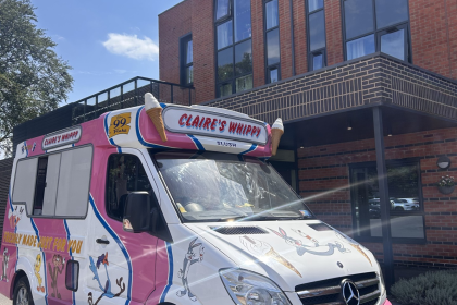 Ice Cream Van Visit Brings Smiles to Residents at Care Home