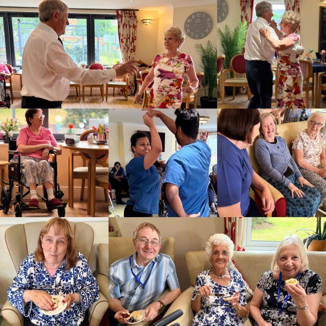 Residents Celebrate Dignity Week with Tea Dance, Gardening and Pamper Sessions