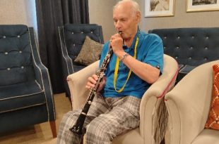 Resident’s Lifelong Love of Music Continues to Inspire at Humberston House