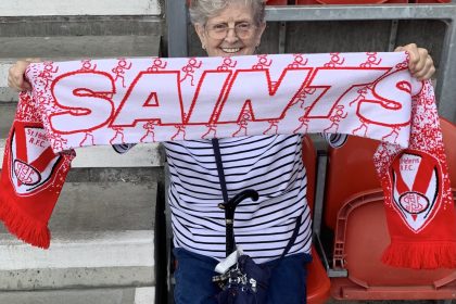 Care Home’s Grant-a-Wish Campaign Makes Lifelong St Helens Saints Supporter’s Dream Come True