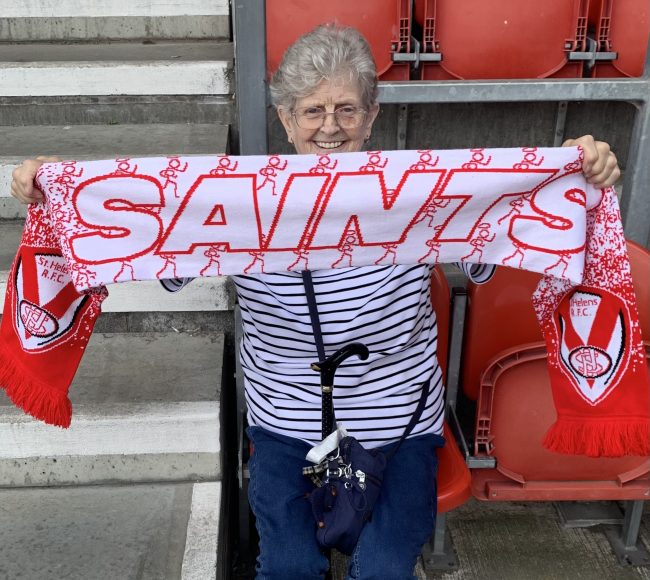 Care Home’s Grant-a-Wish Campaign Makes Lifelong St Helens Saints Supporter’s Dream Come True
