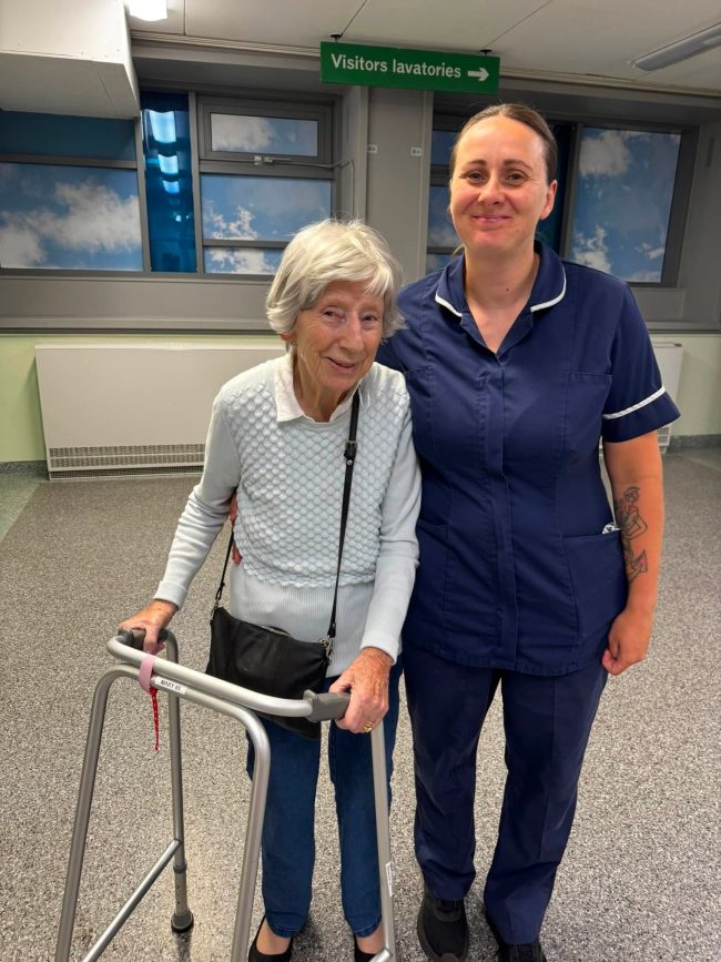 Resident Shares Heartfelt Thanks with Hospital Team on National Give Something Away Day