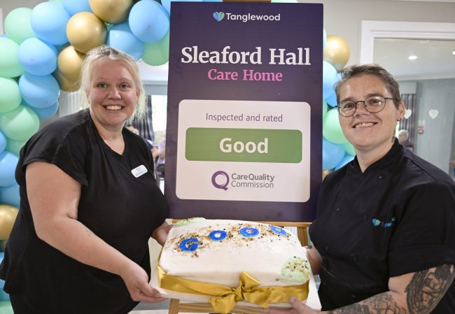 Sleaford Hall Celebrates First Overall Good CQC Rating