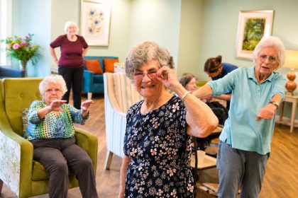 How 84-Year-Old Former Dancer Sylvia Inspires Her Fellow Residents at Gateford Lodge