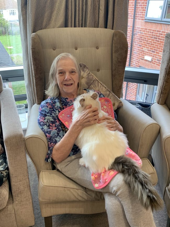 Comfort Therapy Sessions Bring Relaxation and Companionship to Meadows Park Residents