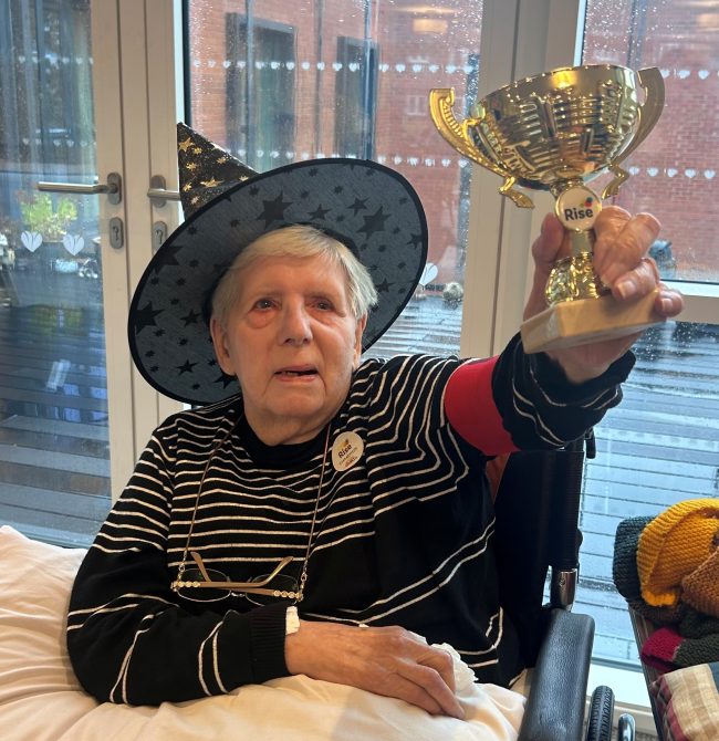 Beeston Rise Care Home Enjoys a Spooktacular Halloween Fitness Session