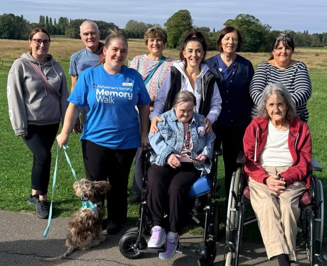 A Morning Full of Memories as Cloverleaf Residents Take on 5K Memory Walk