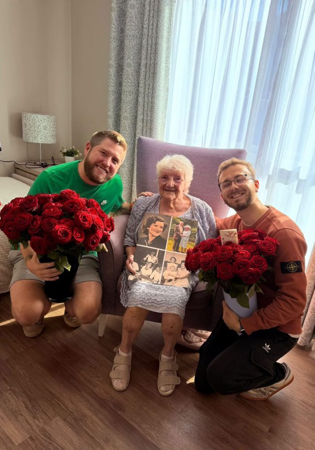 Gateford Lodge Care Home Celebrates Lois Hopkinson’s 100th Birthday in Style