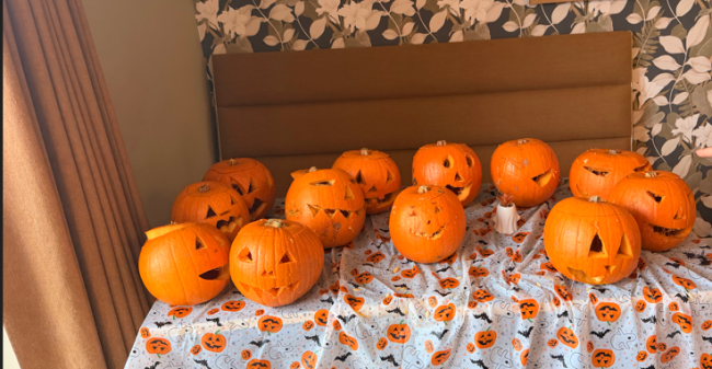 Trafford Waters Care Home Builds Community Connections with Special Halloween Visit